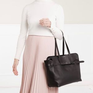 burberry medium soft leather belt bag